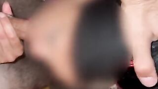 deep blowwjob with cum in mouth