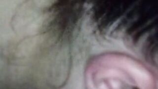 Bbw sucking BBC while fishing