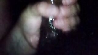 Bbw sucking BBC while fishing