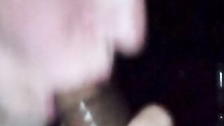 Bbw sucking BBC while fishing