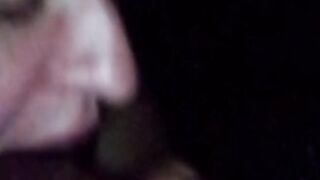 Bbw sucking BBC while fishing