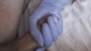 Handjob from a nurse