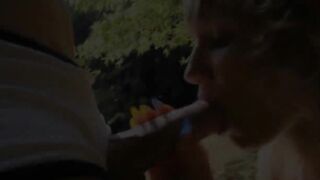 Sex on the waterfall