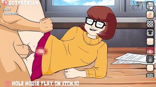 Princess Zelda And Velma Dinkley Creampied In Uniform Thick Thighs - Hole House