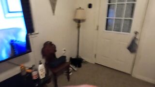 deepthroating hubby for no reason