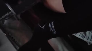 Machine Fucking by Double Dildo