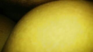 My wife being fucked hard and getting a huge creampie
