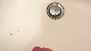 Jerk off Public toilette prepare for cum Big dick hubby