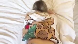 Slow and Deep from behind. Face Fucking (15min) version available on OF @memyselfandivera