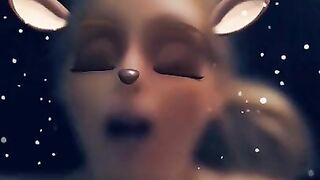 Snap chat fuck a cute deer with orgasm. First BWC