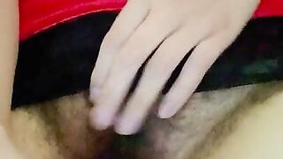 Quick Vocal Orgasm for my Hairy Pussy POV