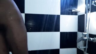 Washing the biggest and hottest pussy in Africa