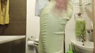 Collection: Three camera videos while going to the toilet