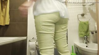 Collection: Three camera videos while going to the toilet