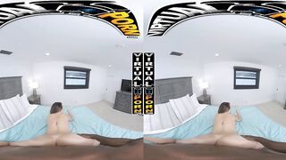 VIRTUAL PORN - Fucking Your Sexy PAWG Roommate Lucky Anne In VR