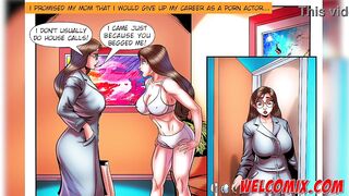 Nerd getting a big MILF with a huge ass! Nerd Stallion Comics Porn