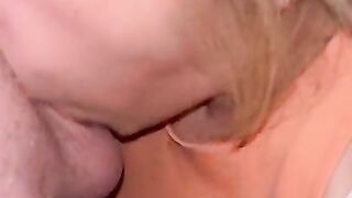 Sloppy deepthroat blowjob after gym PT 1
