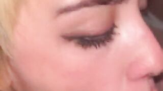 Sloppy deepthroat blowjob after gym PT 1