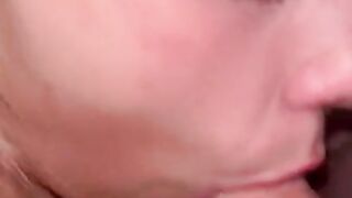 Sloppy deepthroat blowjob after gym PT 1