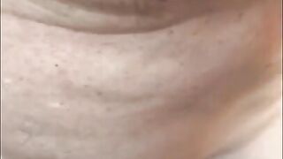 Back fuck my wife's pussy on the couch
