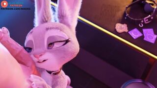 JUDY HOPPS BLOWJOB AD GETTING CUM ON FACE - EXCLUSIVE FURRY ZOOTOPIA HENTAI ANIMATION 4K 60FPS