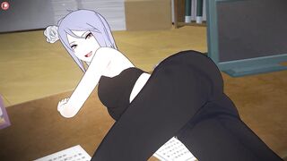 Konan fucking in the hokage's office