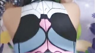 POV You're Fucking D.Va From Behind