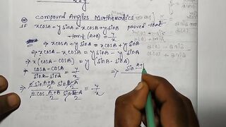 Compound Angles Math Slove By Bikash Educare Episode 13