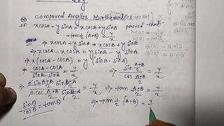 Compound Angles Math Slove By Bikash Educare Episode 13