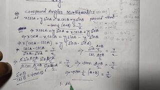 Compound Angles Math Slove By Bikash Educare Episode 13