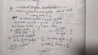 Compound Angles Math Slove By Bikash Educare Episode 13