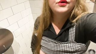 HIGH SCHOOL MILF TEACHER MASTURBATING IN SCHOOL BATHROOM