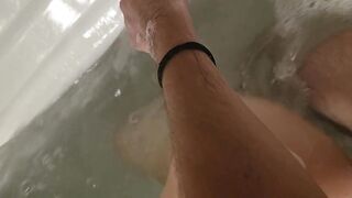 Sexy redhead teen doggystyle in the bathtub