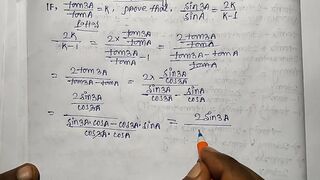 Class 12 Ratios of multiple angles Math part 29 Slove by Bikash Educare