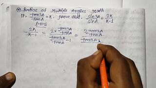 Class 12 Ratios of multiple angles Math part 29 Slove by Bikash Educare