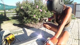 DIY Floating Table 3.1 - Welding 4k HD Teaser 1 - Downblouse and Nip Slip (Music)