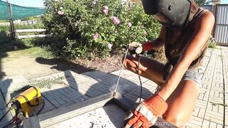 DIY Floating Table 3.1 - Welding 4k HD Teaser 1 - Downblouse and Nip Slip (Music)