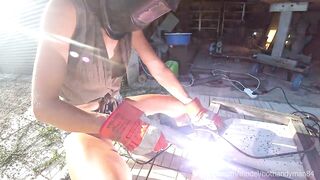 DIY Floating Table 3.1 - Welding 4k HD Teaser 1 - Downblouse and Nip Slip (Music)