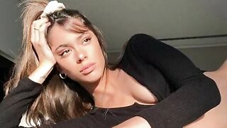 Tini Stoessel Sexy Jerk off Challenge with Moans