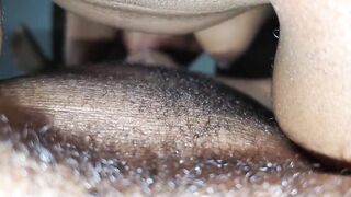 Close Up Pussy View and Reverse Dick Sucking