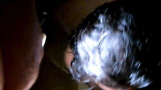 BLOWJOB IN A PUBLIC BATHROOM WITH MY BOY - SHEILA ORTEGA