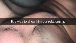 I seduce my ex to fuck me again on Snapchat