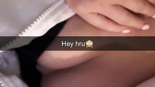 I seduce my ex to fuck me again on Snapchat