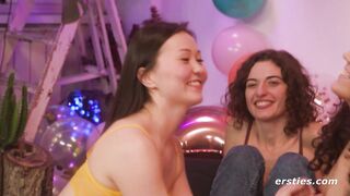 Ersties - Hot Lesbians Play a Steamy Game of Truth or Dare