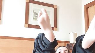 Lesbian caught by GF FINGERING at the hotel