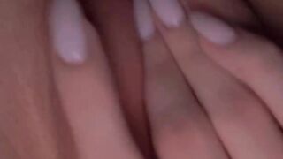 Bad schoolgirl discovers a world of self-satisfaction close-up.