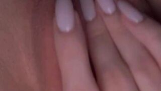 Bad schoolgirl discovers a world of self-satisfaction close-up.