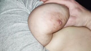 Masturbating soft hairy pussy fuck cumshot and creampie