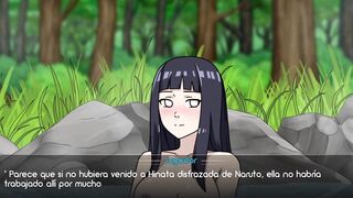 Taking a naked bath with Hinata Hyuga - Training with Hinata - Kunoichi Trainer