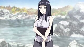 Taking a naked bath with Hinata Hyuga - Training with Hinata - Kunoichi Trainer